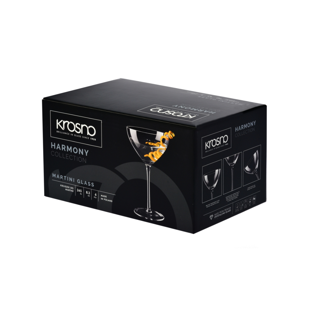 Krosno Harmony Martini Set of 6 Rob McIntosh