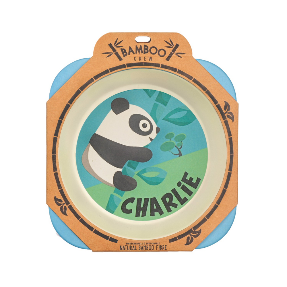The Cutest Children's Bamboo Bowl Charlie