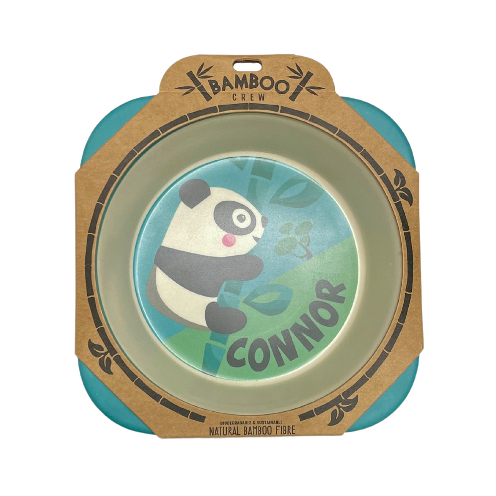 The Cutest Children's Bamboo Bowl Connor