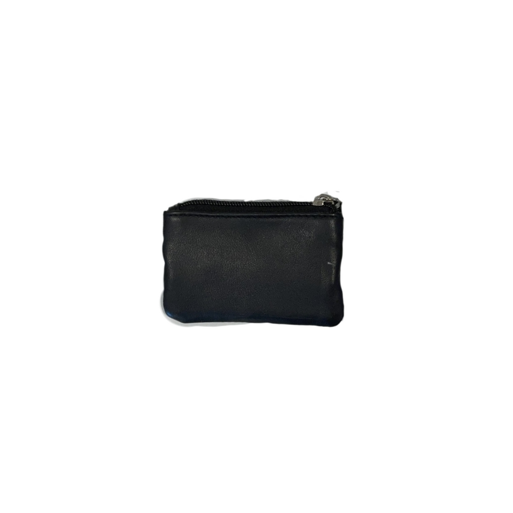 100% Indian Black Leather Coin Purse (CP-13)