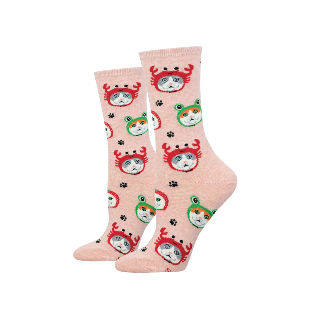 Socksmith Cat Hats Pink Heater Rob McIntosh