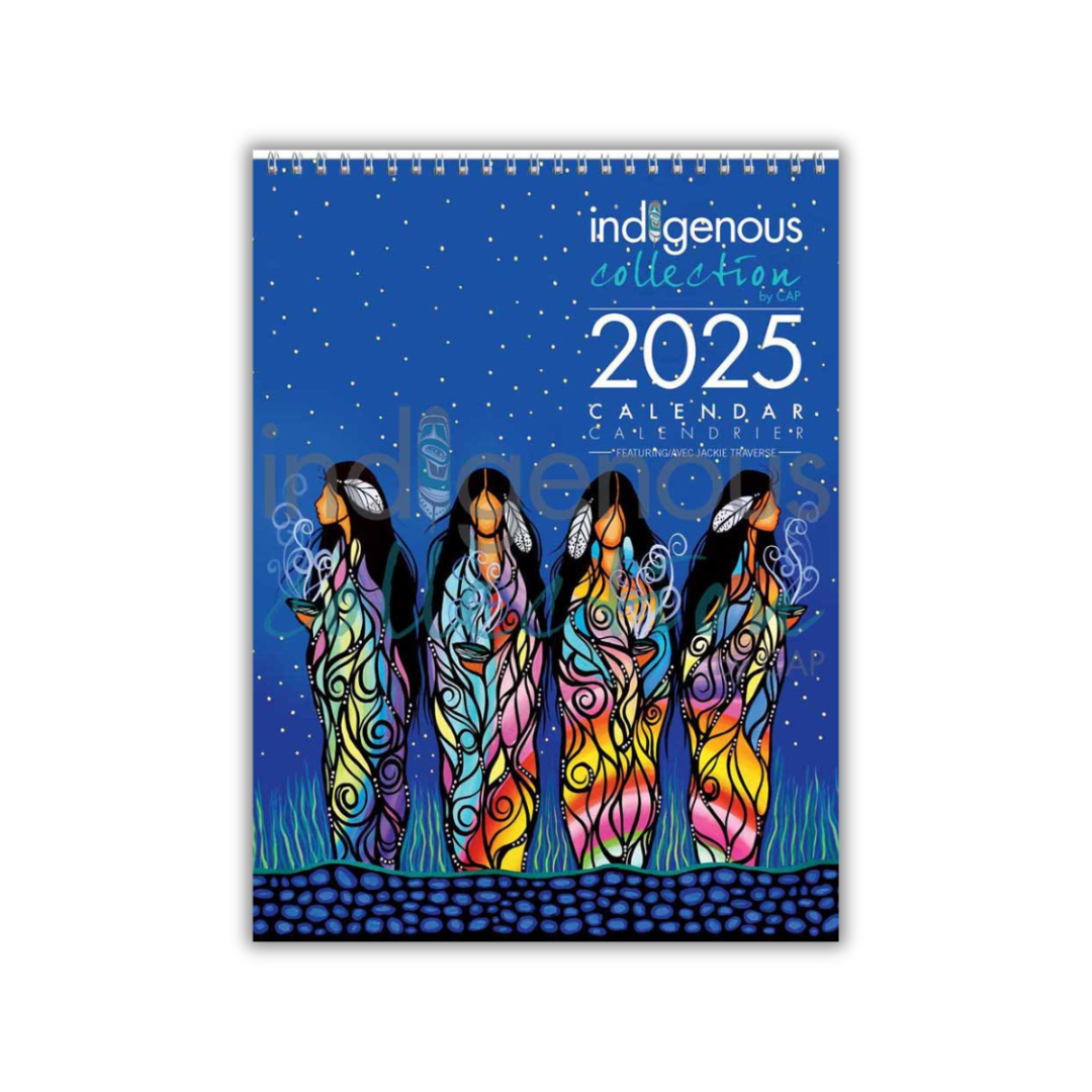 Indigenous Art Calendar 2025 Jackie Traverse Rob McIntosh