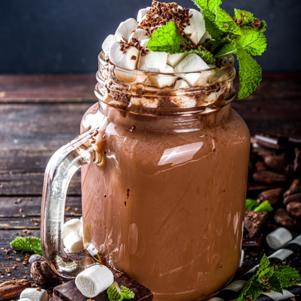 The Hot Chocolate Cube - Mint Extra Rich 20% Cocoa