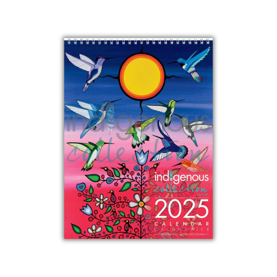 Indigenous Art Calendar 2025 Red Rob McIntosh