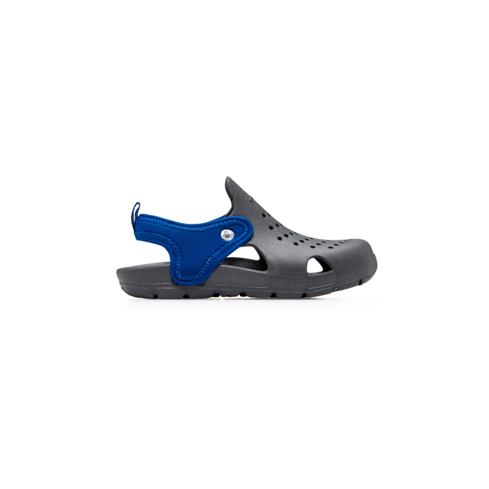 JOYBEES Kids' Creek Sandal - Charcoal/Sport Blue