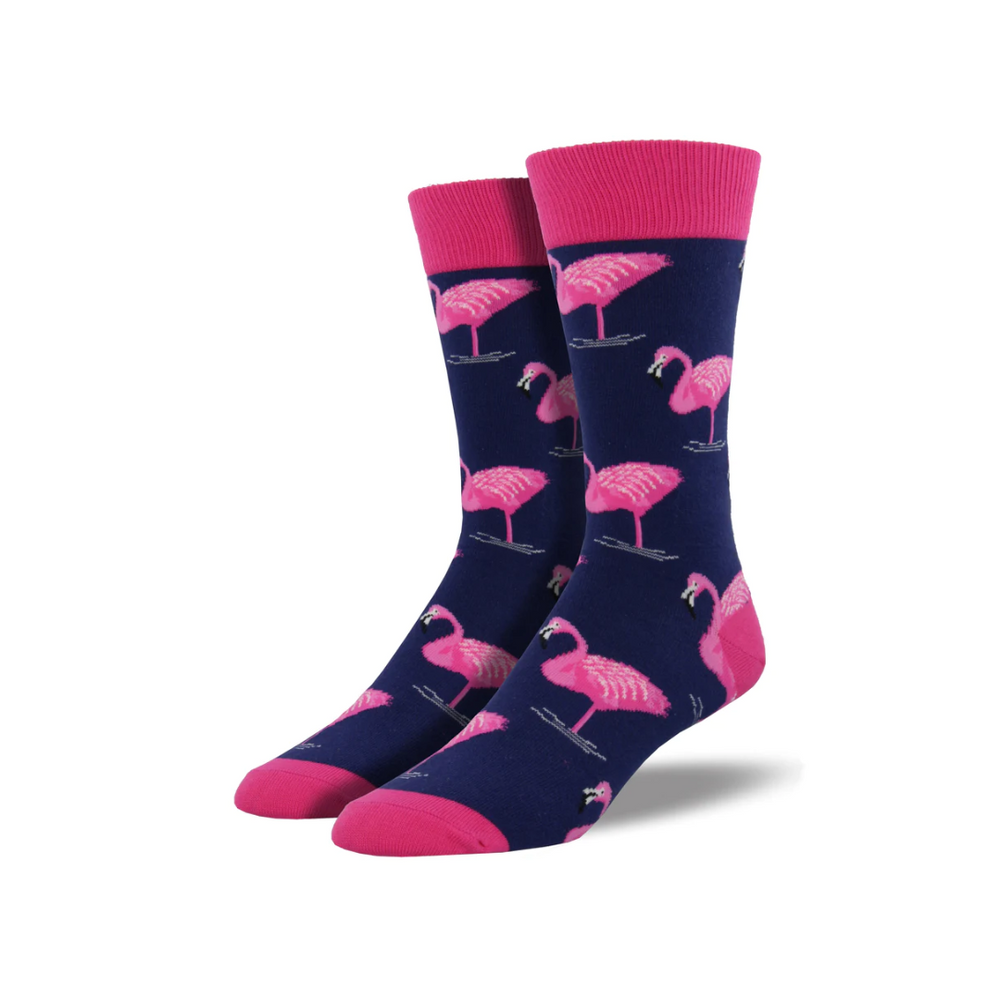 Socksmith Flamingo - Navy