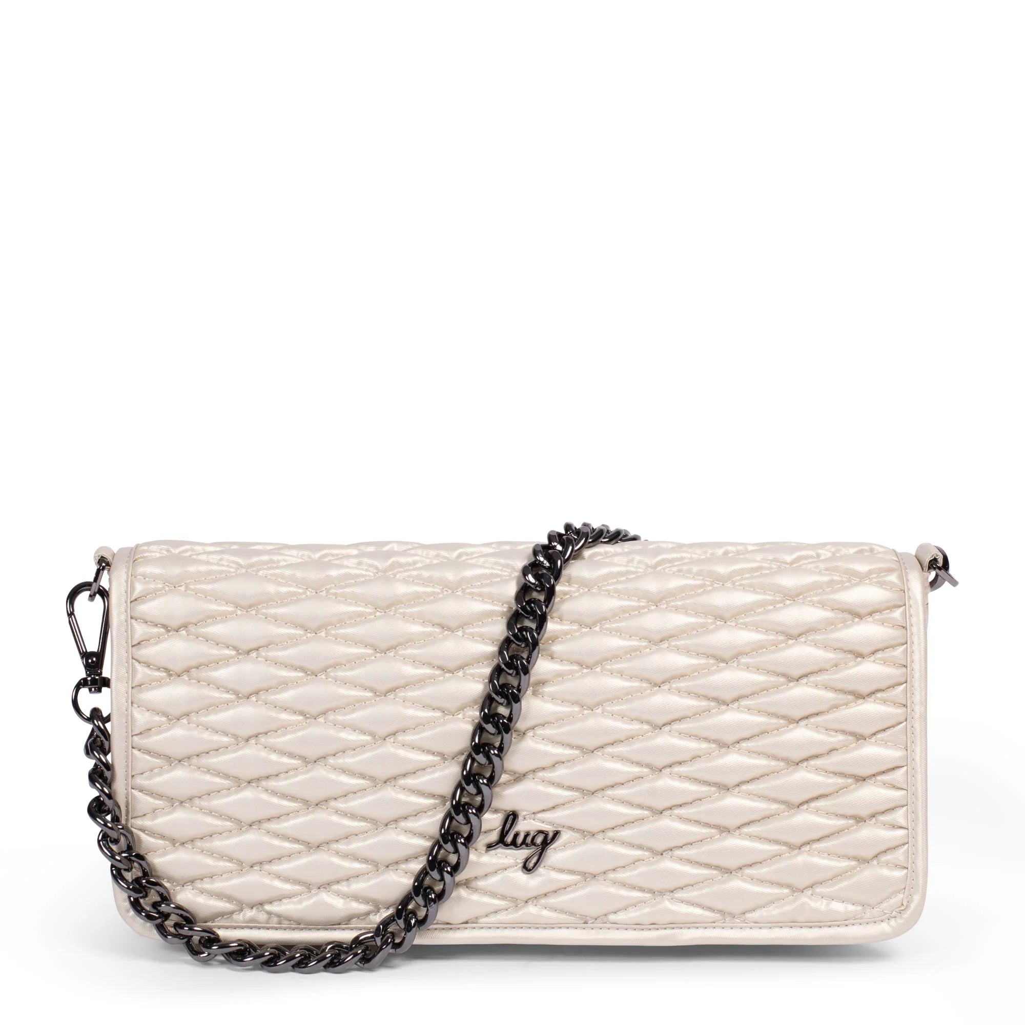 Chain Huddle Clutch Bag