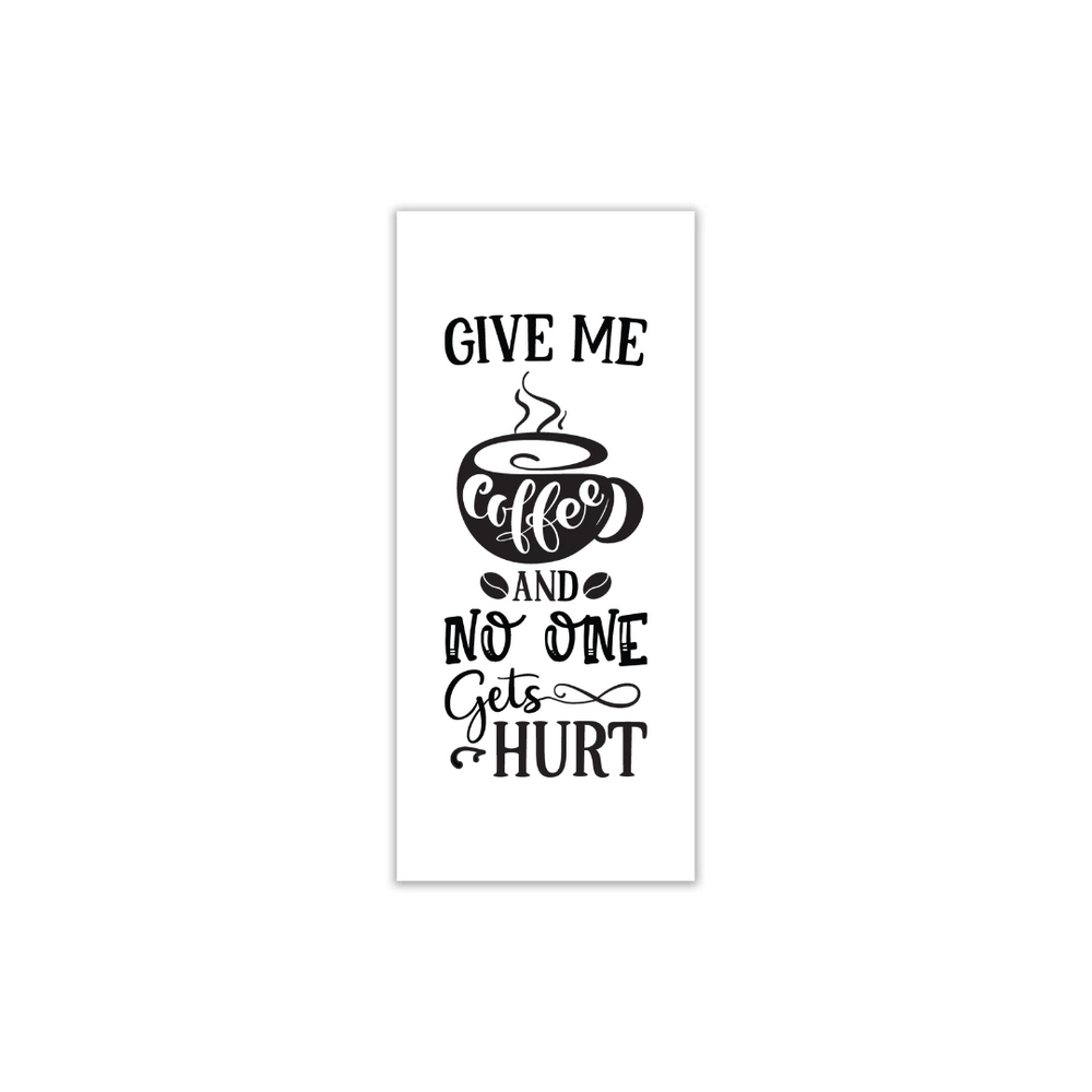 Scrunchy Face Kitchen Towels - Give Me Coffee