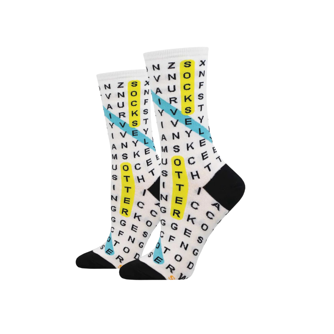 Socksmith Word Search White Rob McIntosh
