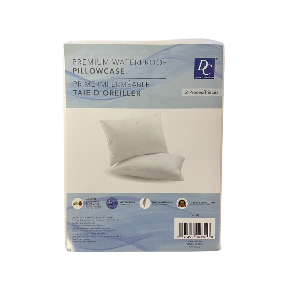Pillow Protector w Zipper-Jersey Waterproof (HA-1317)