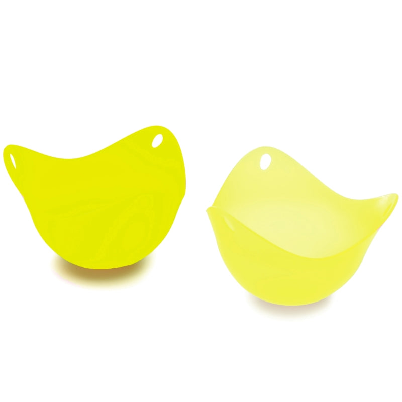 Fusionbrands Poaching Cup Set of 2 Yellow