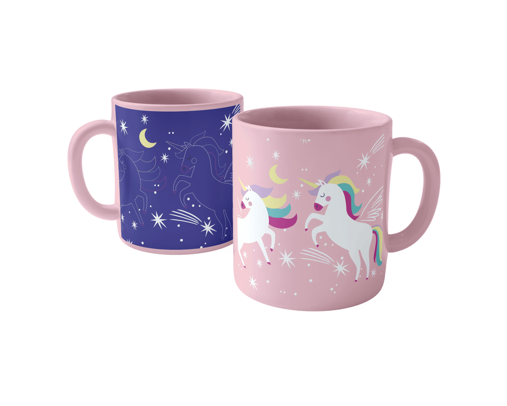 The Color Changing Mug Set - Magical Unicorn