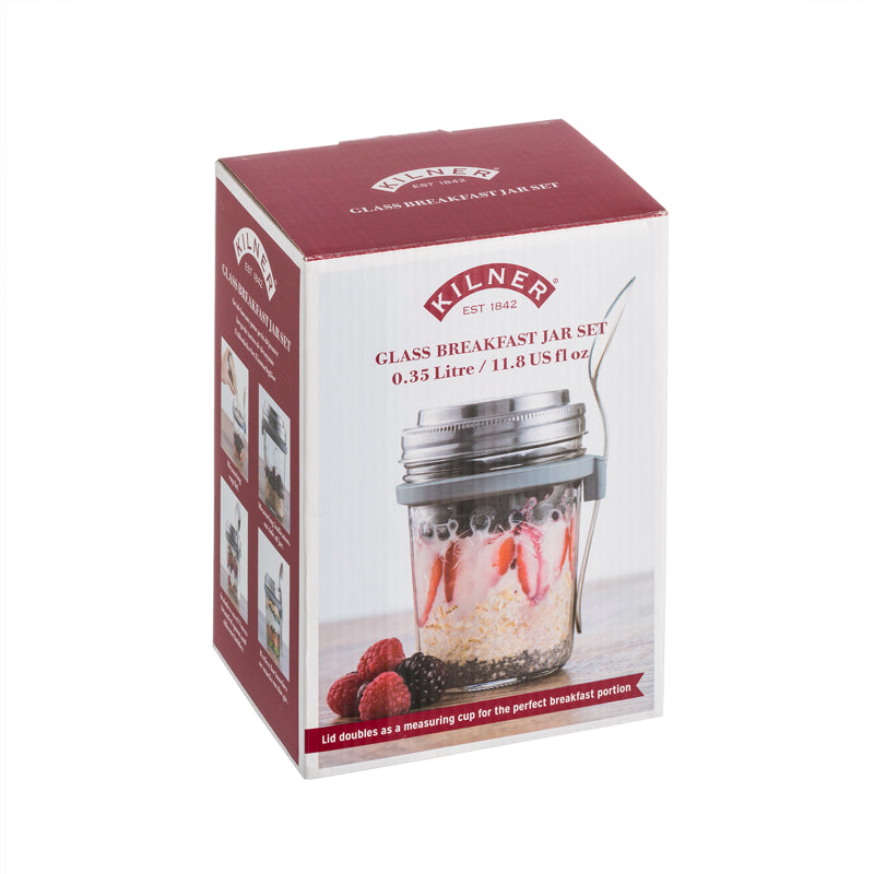Kilner Breakfast Jar Set - 350ml