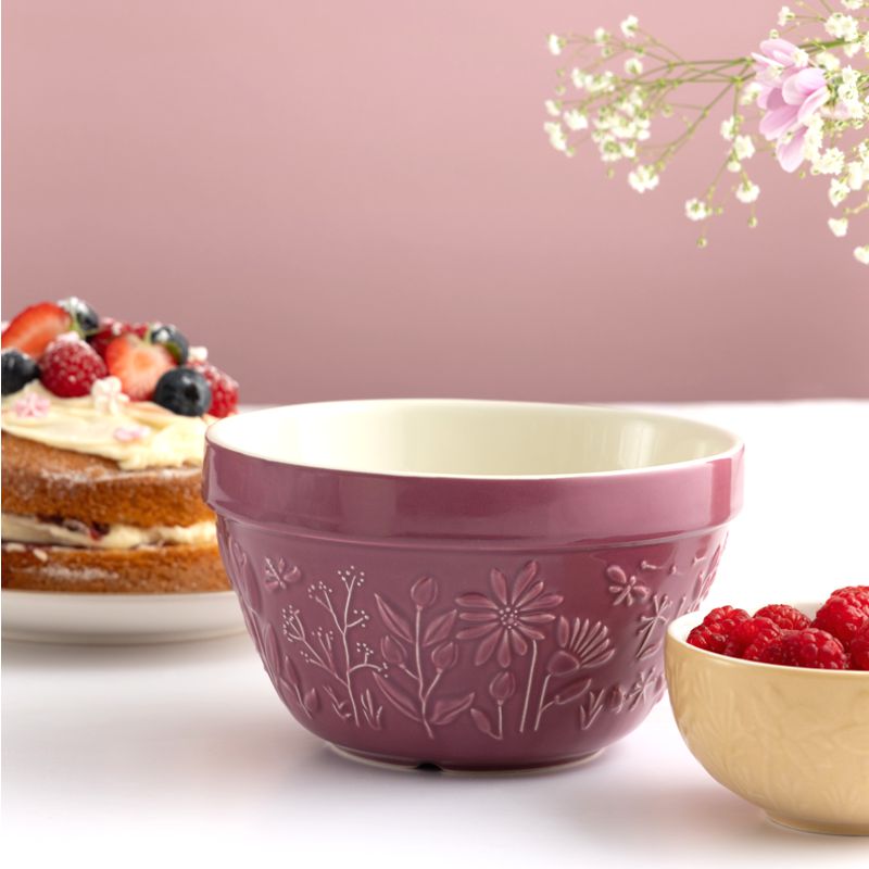 Mason Cash In the Meadow 900ml Bowl Purple Roses