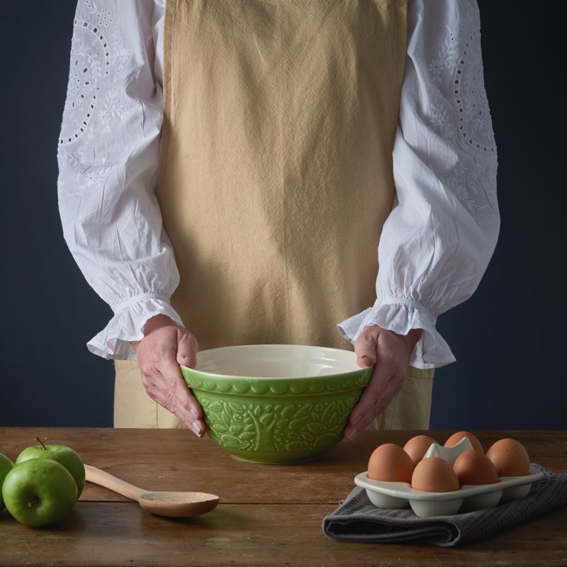 Mason Cash In the Forest 1.1L Mixing Bowl Green Hedgehog