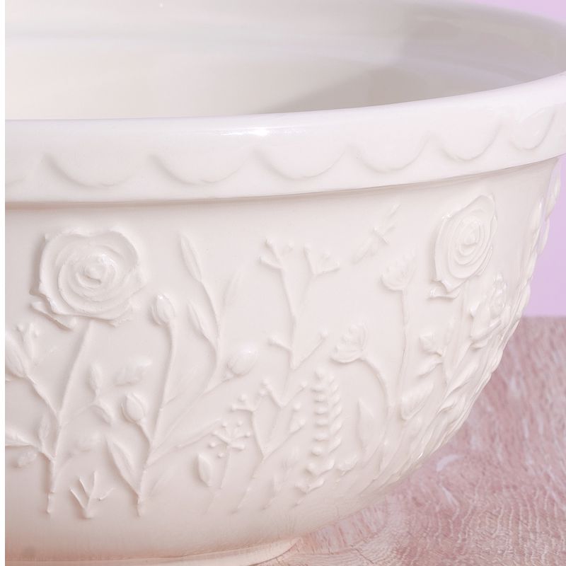 Mason Cash In the Meadow 4L Mixing Bowl Cream Rose