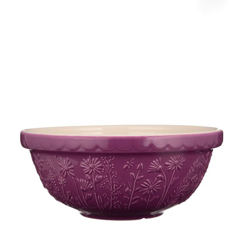 Mason Cash In the Meadow 2.7L Mixing Bowl Purple Daisy