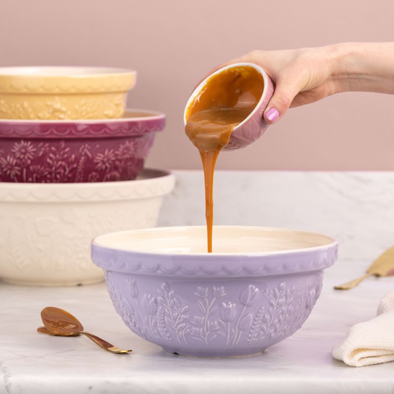 Mason Cash In the Meadow 2L Mixing Bowl Lilac Tulip