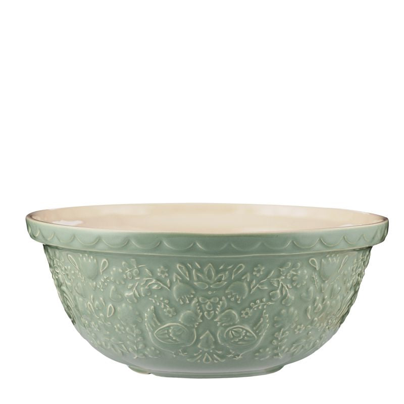Mason Cash Home to Roost 4L Mixing Bowl Green