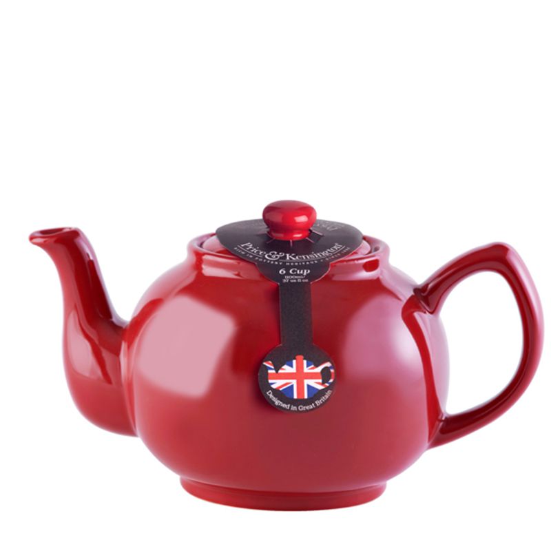 Price & Kensington Teapot 6 Cup Red
