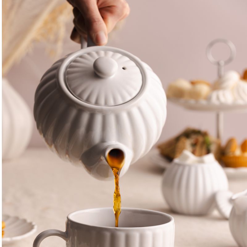Price & Kensington Luxe Teapot 6 Cup White