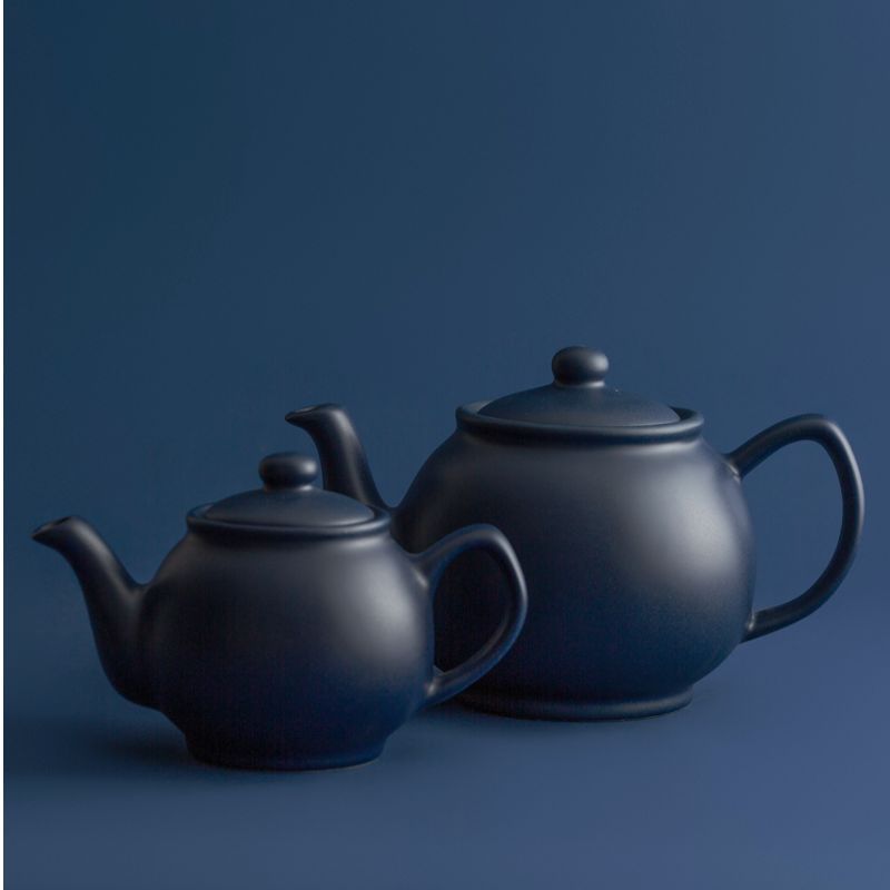 Price & Kensington Matte Teapot 6 Cup Navy
