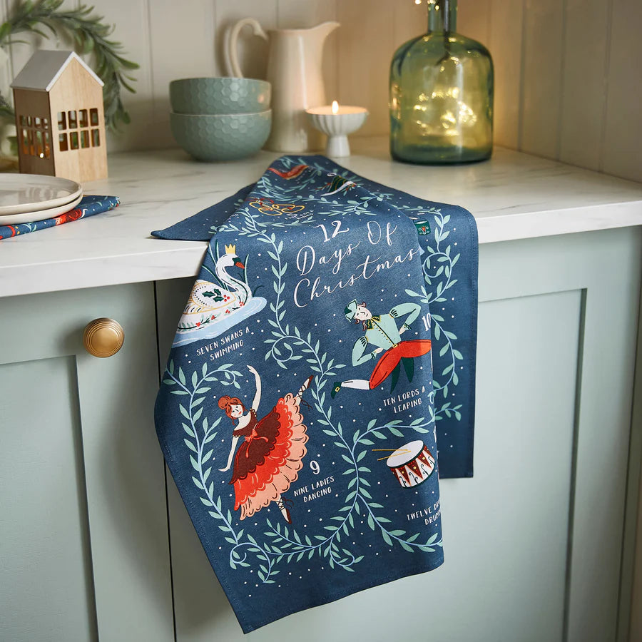 Ulster Weavers 12 Days Cotton Tea Towel