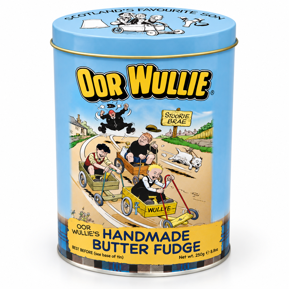 Gardiners Oor Wullie Vanilla Fudge Tin 250g