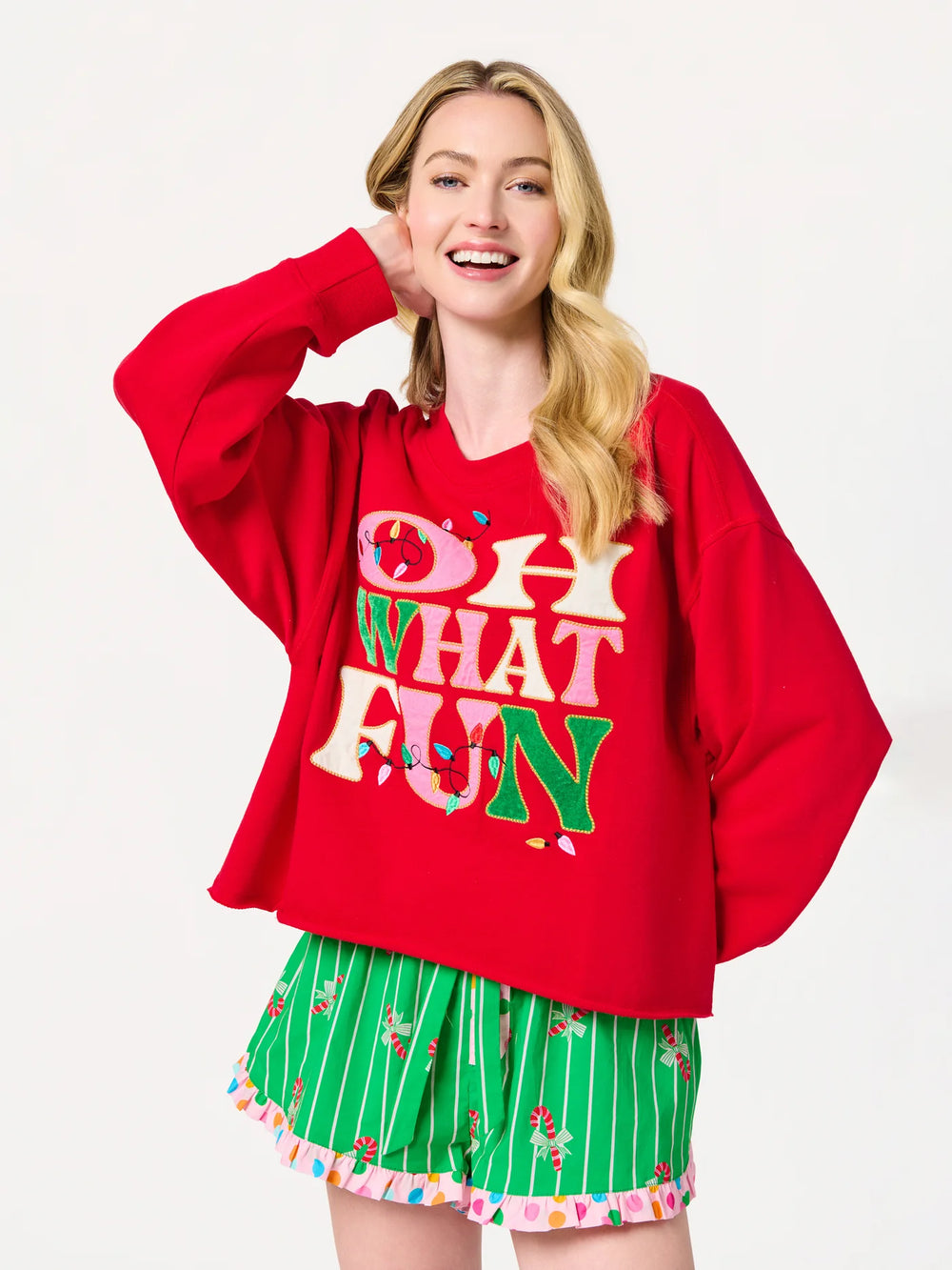 Shiraleah Oh What Fun Lounge Sweatshirt