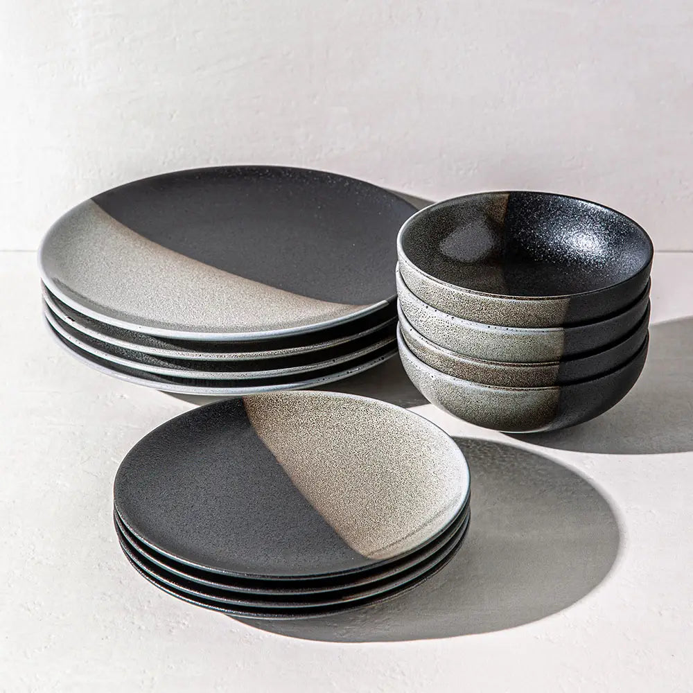 Maxwell & Williams Caviar Umi 12pc Dinner Set