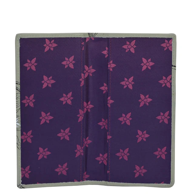 Anuschka Floral Passion - Checkbook Cover