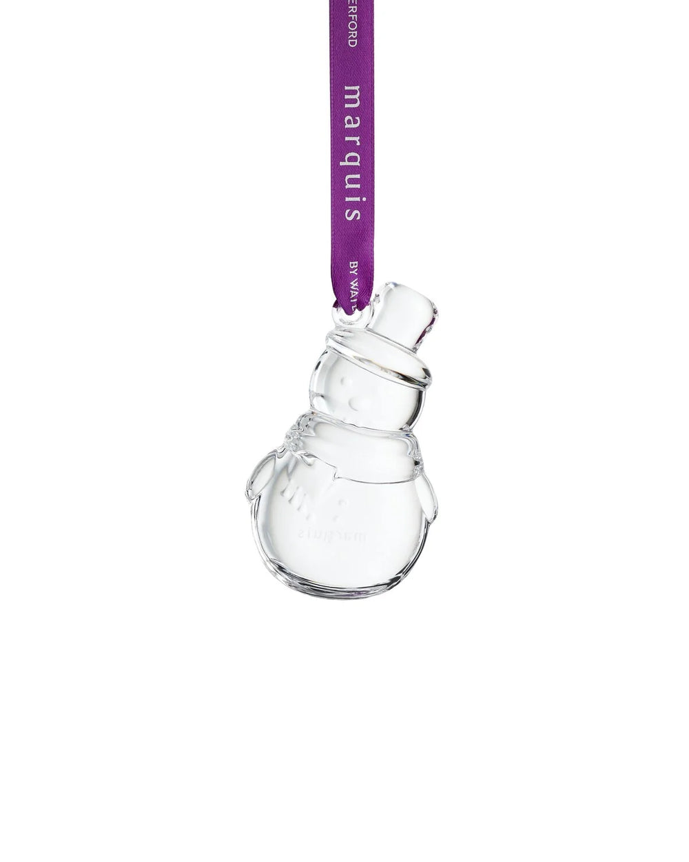 Waterford Marquis Snowman Ornament
