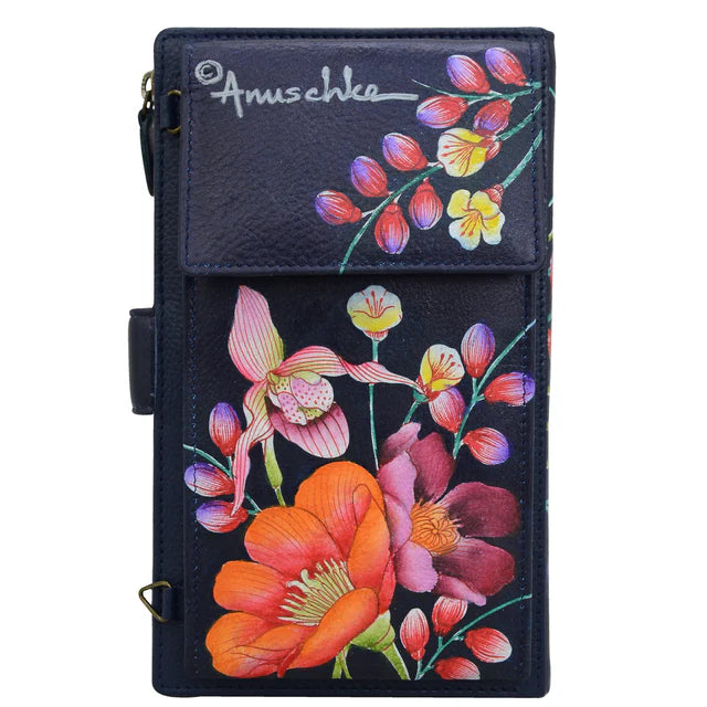Anuschka Moonlit Meadow - Phone Case & Wallet (Large)