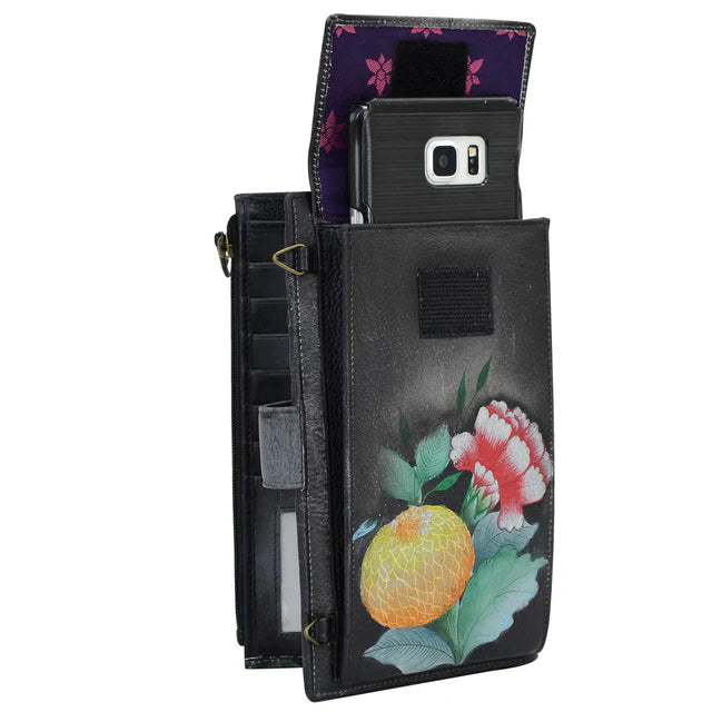 Anuschka Vintage Bouquet - Phone Case & Wallet (Large)