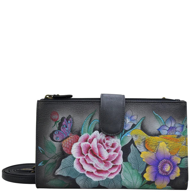 Anuschka Vintage Bouquet - Phone Case & Wallet (Large)