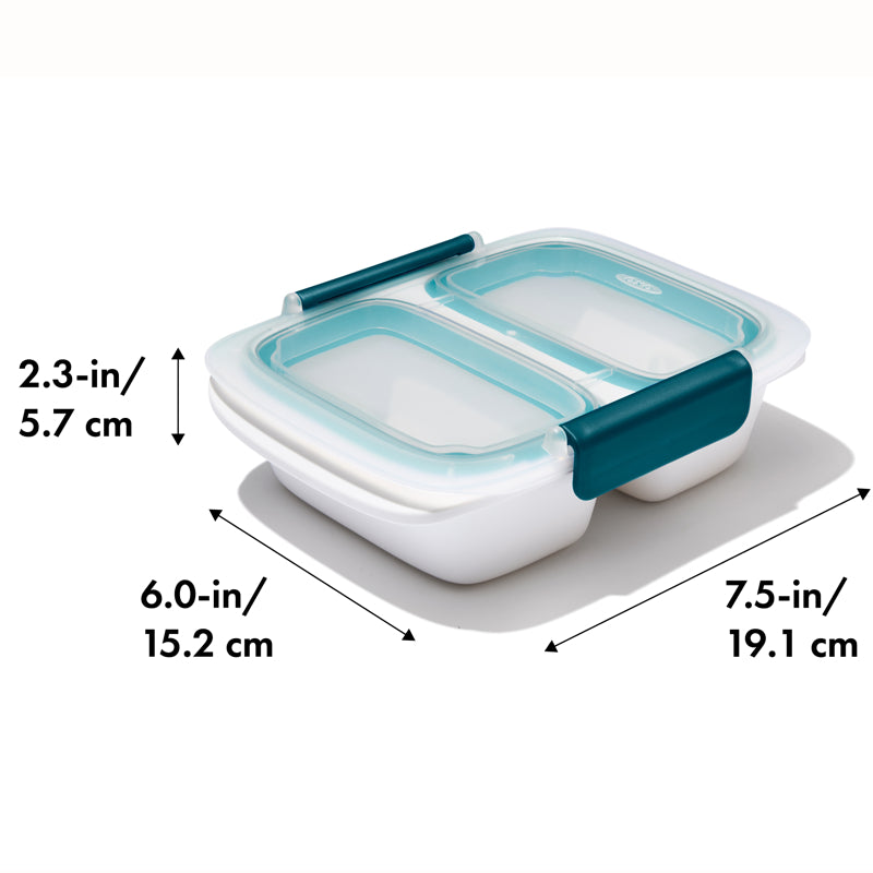 OXO Prep & Go Divided Container