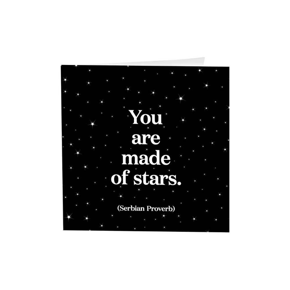Quotables Card - Made of Stars