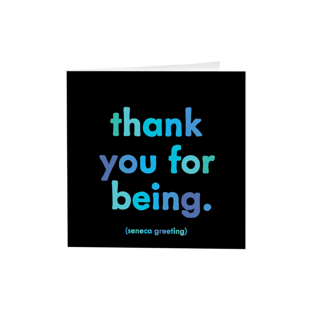 Quotables Card - Thank You for Being