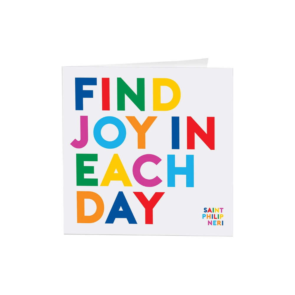 Quotables Card - Find Joy in Each Day