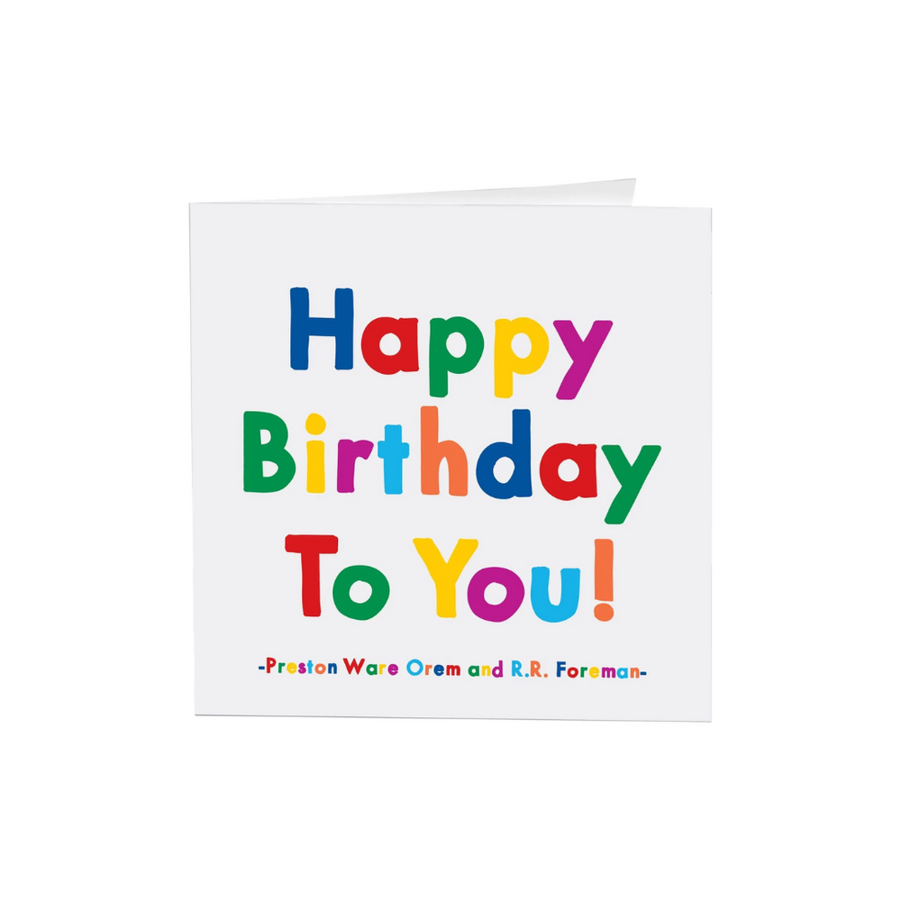 Quotables Card - Happy BDay to You