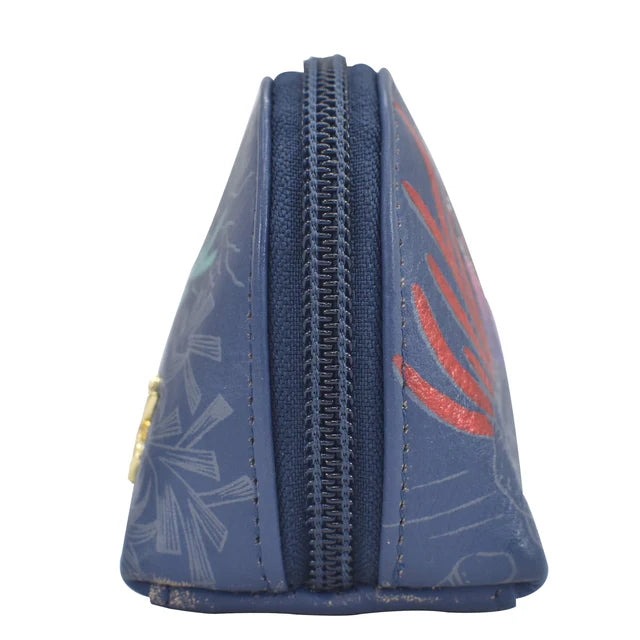 Anuschka Mystical Reef - Eyeglass/Cosmetic Zip-Around Pouch (Medium)