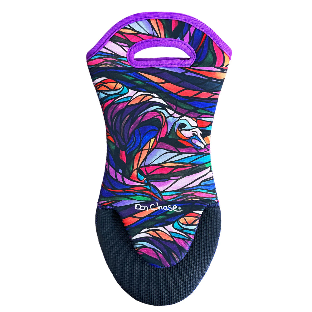 Indigenous Oven Mitt - Salmon Hunter