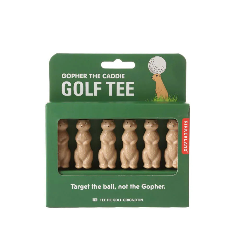 KIKK - Gopher the Caddy Golf Tee