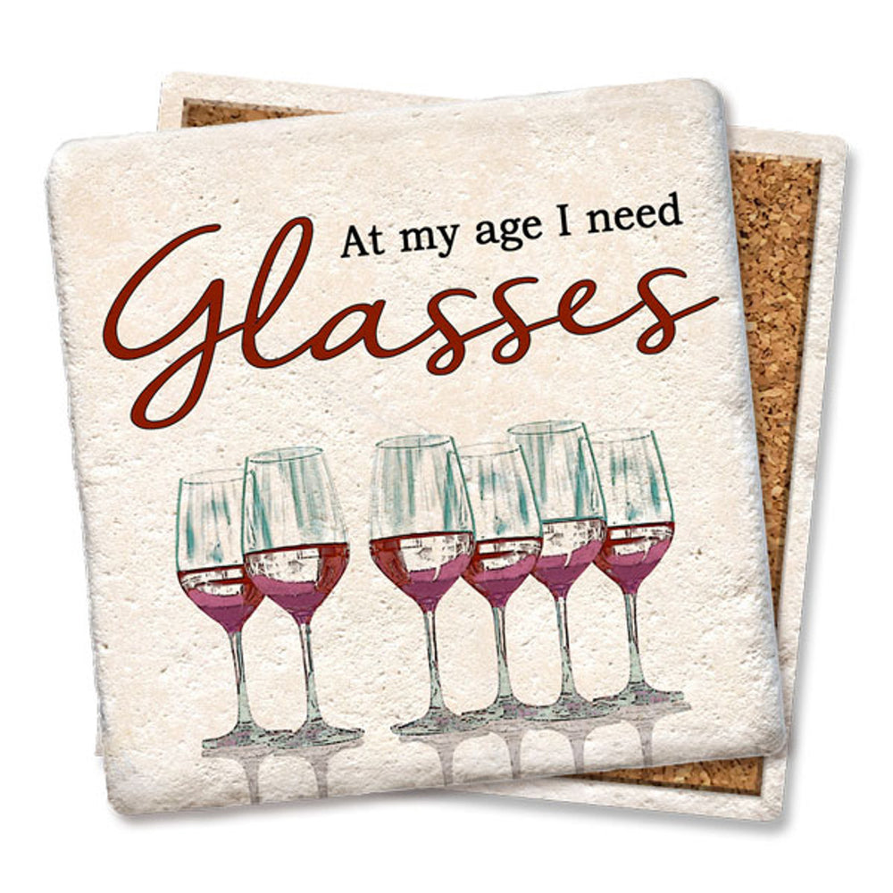 Tipsy Coasters - At My Age