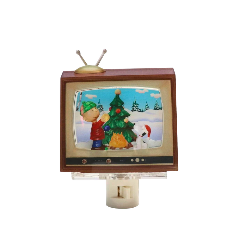 Night Light - Peanuts TV Tree Decorating