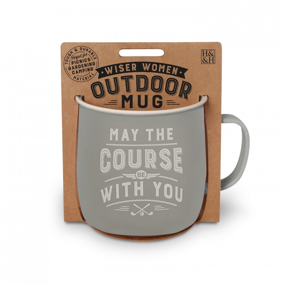 The Outdoor Mug Golfing