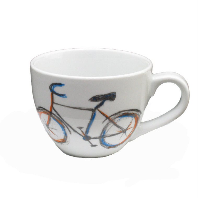 Formenton Super Cappuccino Mug - Bike