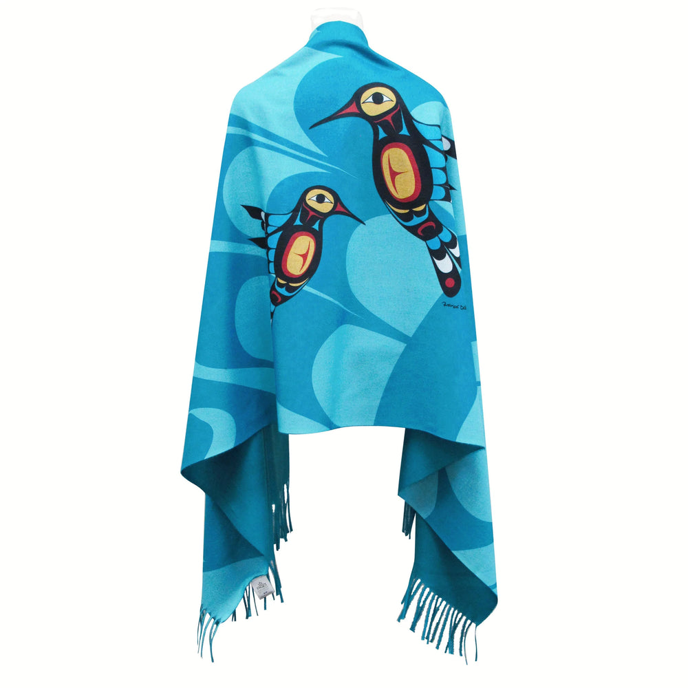 Indigenous Eco-Shawl - Hummingbird