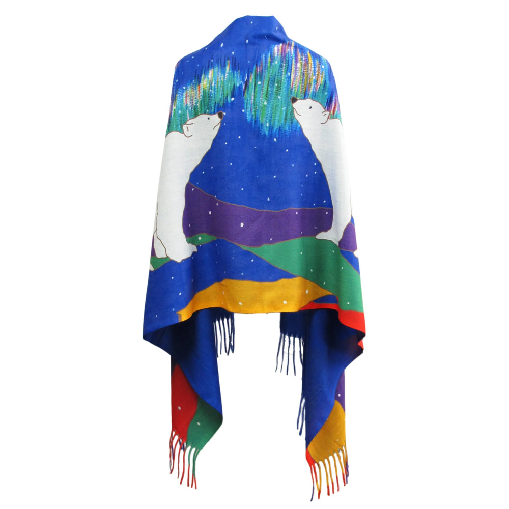 Indigenous Eco-Shawl - Sky Watchers