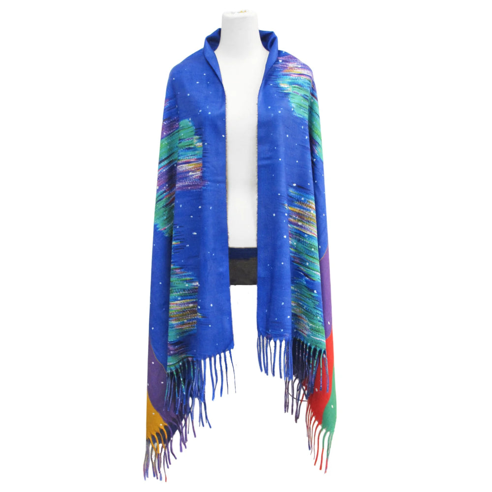 Indigenous Eco-Shawl - Sky Watchers